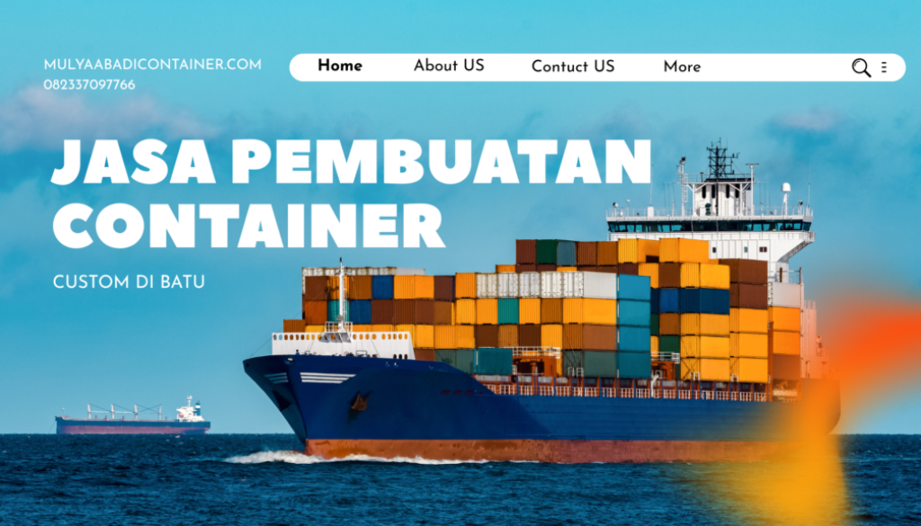 Blue and Orange Modern Logistics Presentation