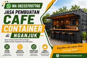 jasa buat container cafe